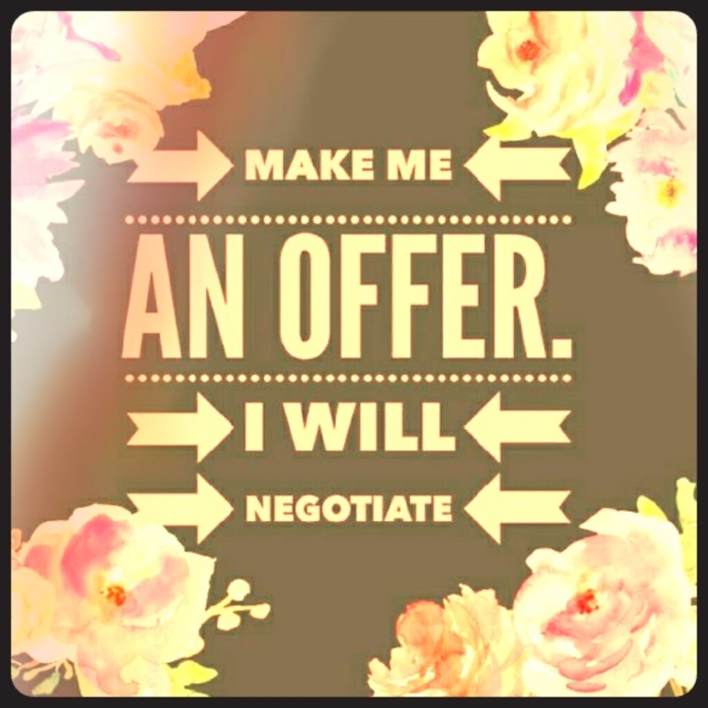 Make me an offer!
